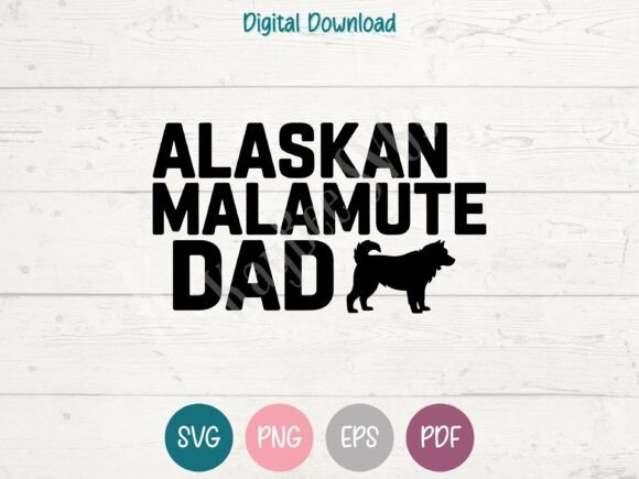 Alaskan Malamute Dog Dad Embroidery Design Review