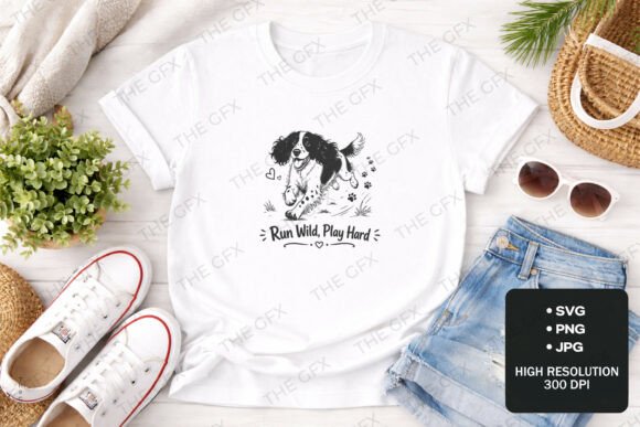 Bernese Mountain Dog Playful SVG Design Review