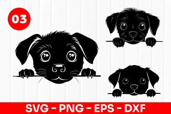 Cute Puppy Cartoon Dog Face SVG PNG Review