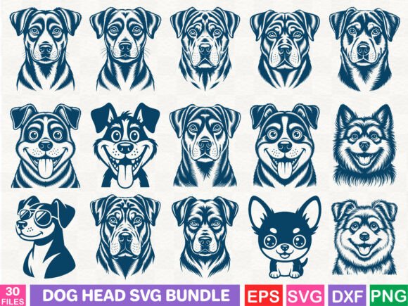 Dog Head SVG Bundle Review