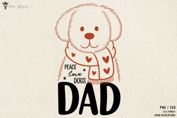 Fathers Dog Dad SVG PNG Review