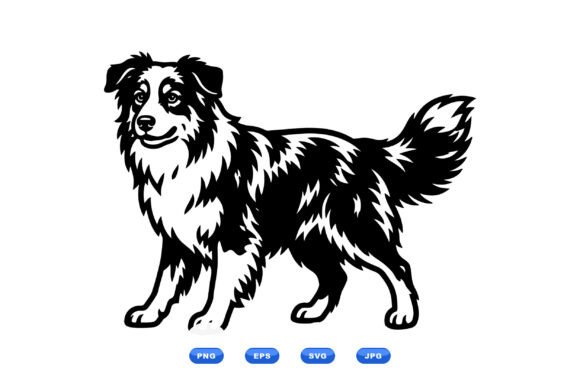 Fluffy Dog Silhouette SVG Review for Embroidery Projects