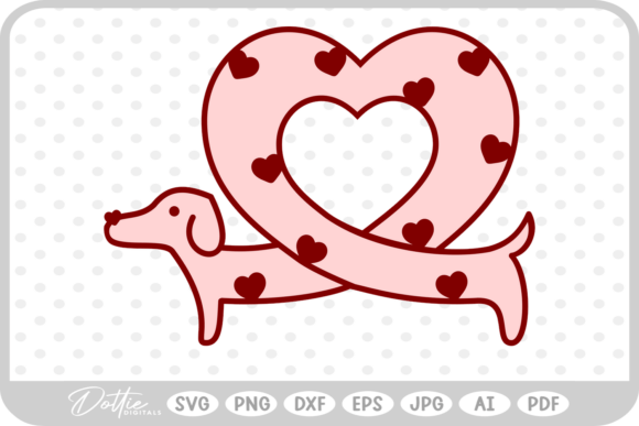 Heart Sausage Dog Vday Embroidery Design Review