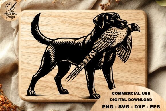 Hunting Dog Pheasant SVG Review
