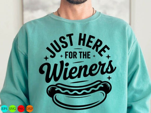 Just Here for the Wieners SVG Review