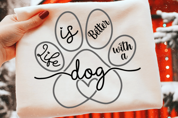 Life is Better with a Dog Embroidery Design Review