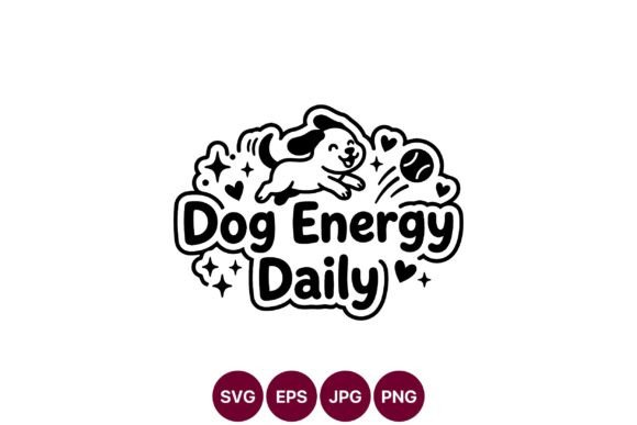 Playful Dog Energy SVG Design Review