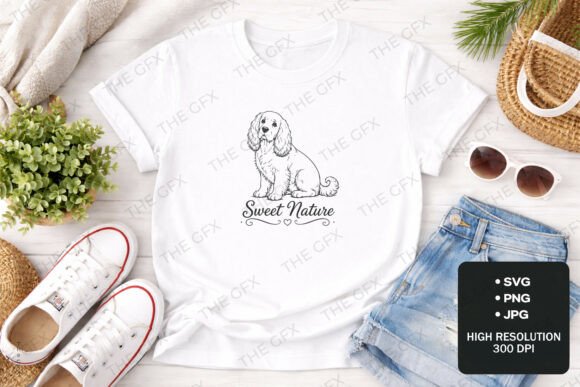Shih Tzu Sweet Nature Dog Art SVG Design Review
