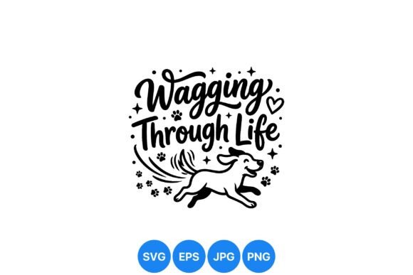 Wagging Tail Dog Design SVG Review