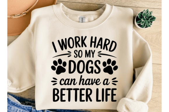 Work Hard for My Dogs Embroidery Design Review